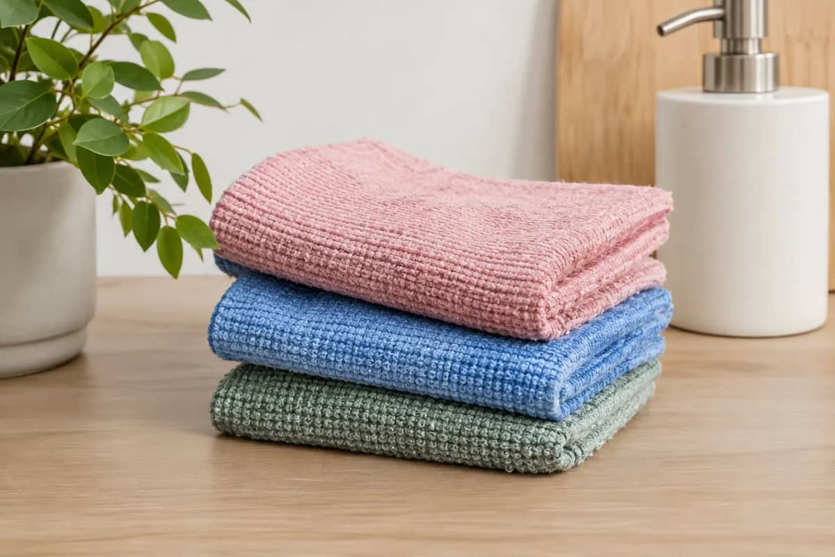 What scrub fabrics are made of